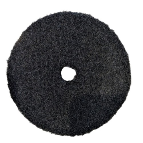 CarDna Kosa Futro Black/Blue Mocna 150MM - futro polerskie hybrydowe mocno tnące