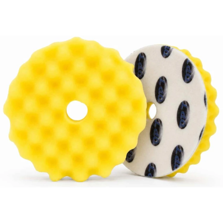 Optimum Pad Waflowy Yellow 6,5" 150/165mm - mocno tnący pad polerski do korekty lakieru