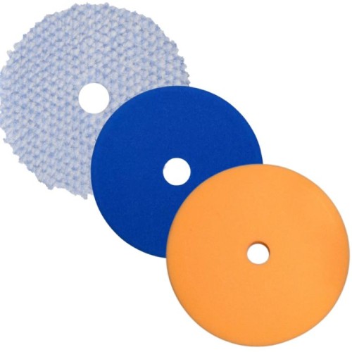 Zestaw trzech padów polerskich buff and shine do korekty lakieru 150mm