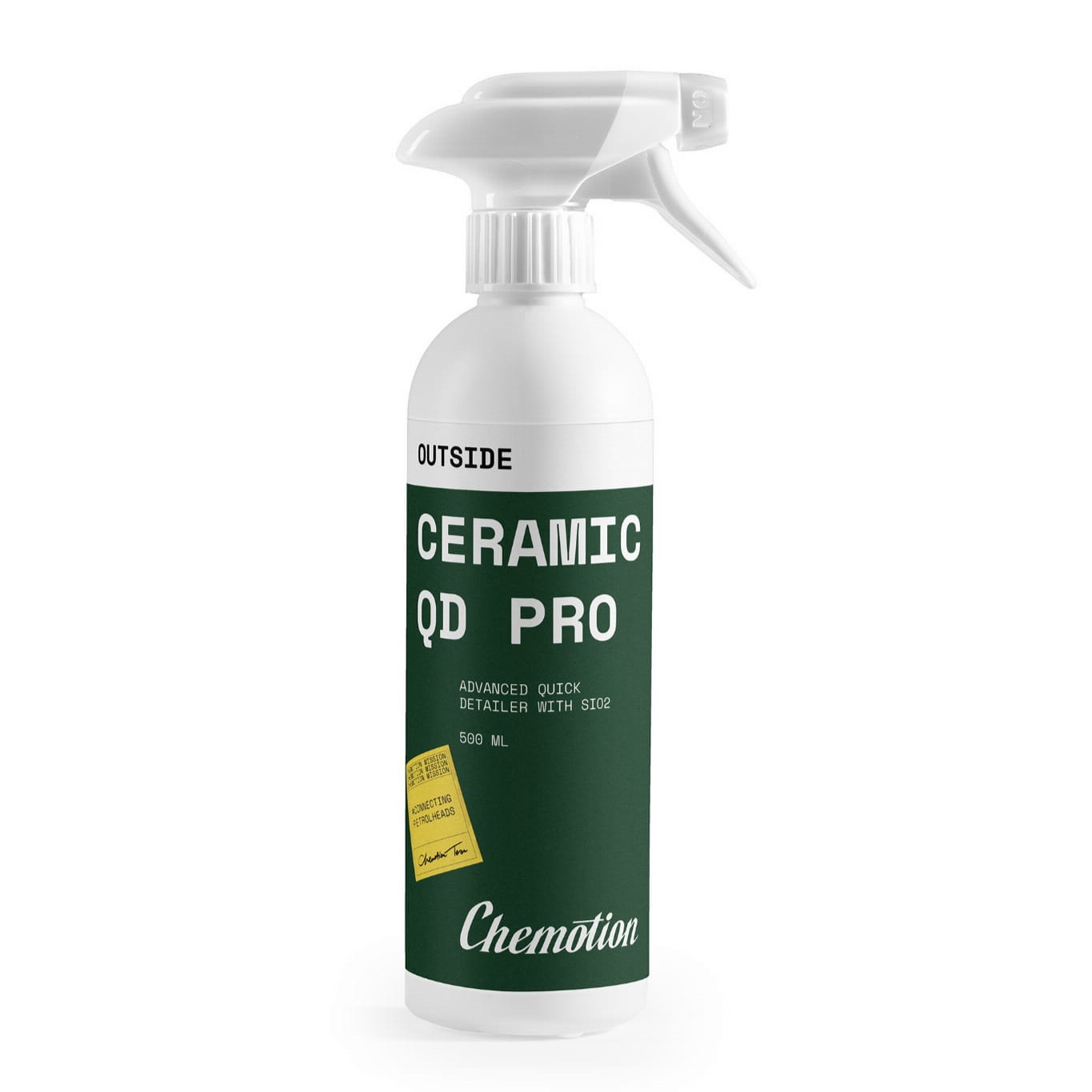 Opakowanie Chemotion Ceramic QD Pro 500 ml z atomizerem.